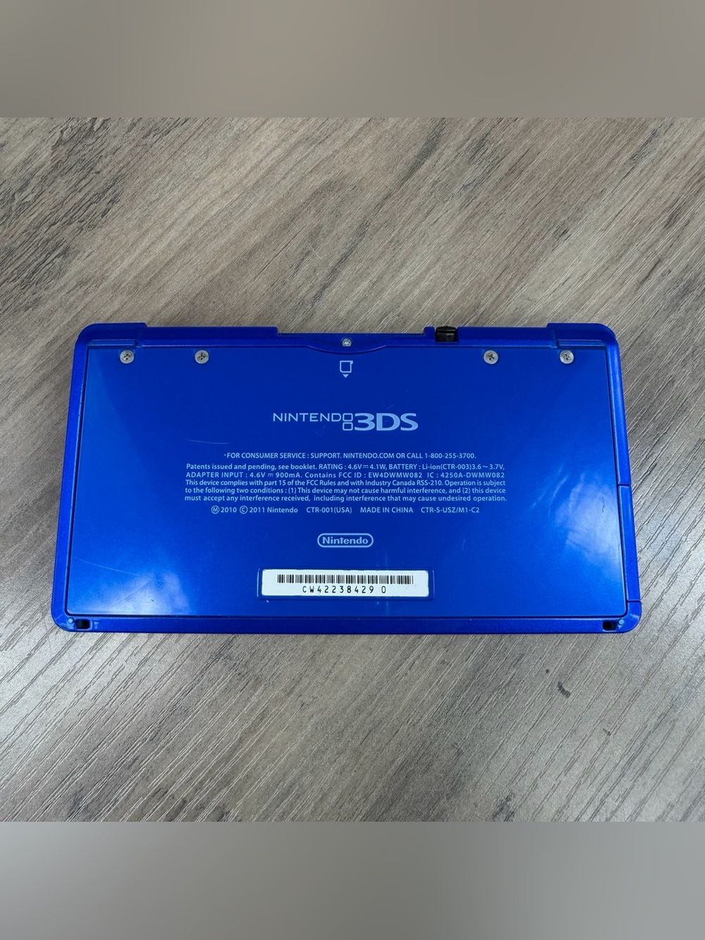 Nintendo 3DS Cobalt Blue Bundle Tested & Working 5 games charger SD card stylus - Picture 5 of 14